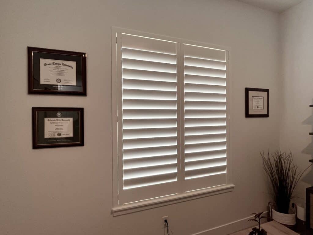 Convenience of motorized shutters